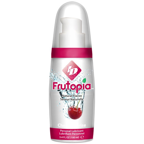 ID Frutopia Natural Flavor Personal Lubricant, Cherry, 3.4 oz, ID Lubricants