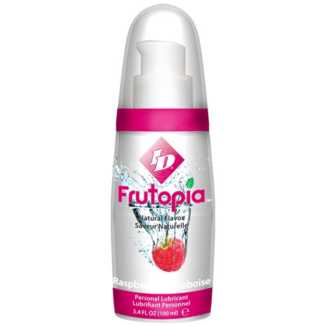ID Frutopia Natural Flavor Personal Lubricant, Raspberry, 3.4 oz, ID Lubricants