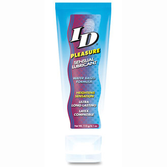 ID Pleasure Sensual Lubricant (Tube), 4.1 oz, ID Lubricants