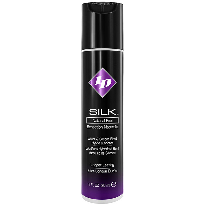 ID Silk Water & Silicone Blend Lubricant, 1 oz, ID Lubricants
