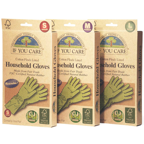 If You Care Reusable Household Gloves, Large, 1 Pair