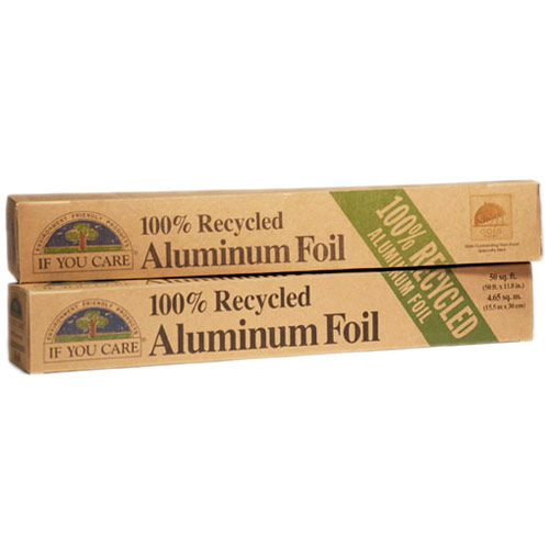 If You Care 100% Recycled Aluminum Foil, 50 sq ft x 12 Roll