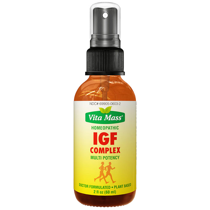 IGF Complex Homeopathic Oral Spray, 2 oz (60 ml), Vita Mass