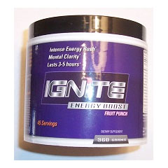 Accelerated Sport Nutraceuticals Ignite Energy Boost, 360 g (45 Servings), ASN