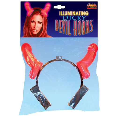 Hott Products Illuminating Dicky Devil Horns, Hott Products