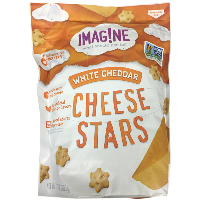 Imag!ne White Cheddar Cheese Stars, 13.5 oz (382.7 g)