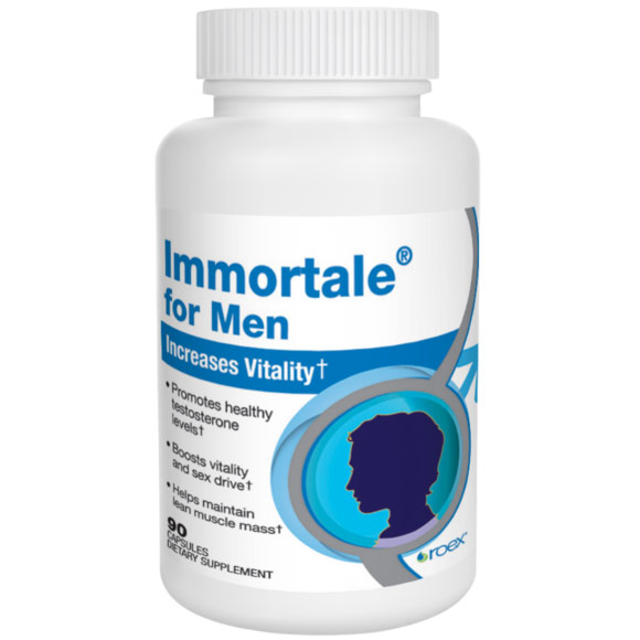 Roex Immortale for Men, 90 Vegetable Capsules, Roex