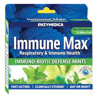 Immune Max Immuno-Biotic Defense Mints, 30 Beadlets, Enzymedica