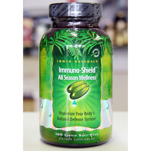 Immuno-Shield, Immune System, 100 Liquid Gel Caps, Irwin Naturals