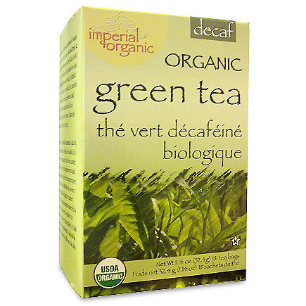 Imperial Organic Decaf Green Tea, 18 Tea Bags, Uncle Lees Tea