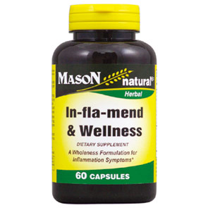 In-Fla-Mend & Wellness, 60 Capsules, Mason Natural