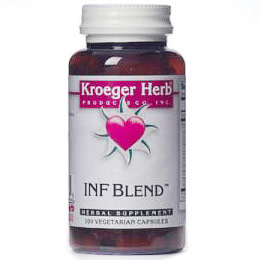 Kroeger Herb INF Blend, Herbal Supplement, 100 Vegetarian Capsules, Kroeger Herb