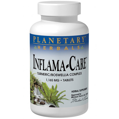 Inflama-Care (Turmeric Boswellia Complex), 120 Tablets, Planetary Herbals