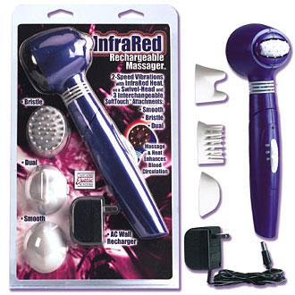Infrared Rechargeable Massager, California Exotic Novelties