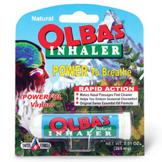 Nasal Vapor Inhaler, Swiss Essential Oil Formula, Olbas