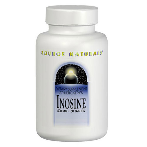 Inosine 500mg 30 tabs from Source Naturals