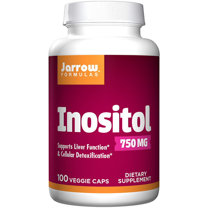 Inositol ( Myoinositol ) 750 mg 100 caps, Jarrow Formulas