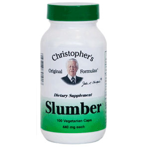 Slumber Capsule, Herbal Sleep Formula, 100 Vegicaps, Christophers Original Formulas
