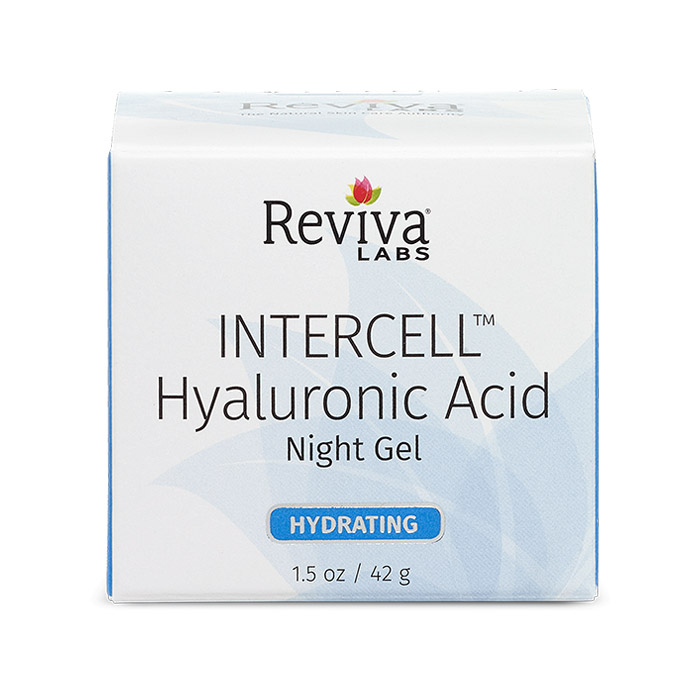 Reviva Labs InterCell Hyaluronic Acid Night Gel, 1.5 oz