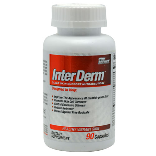 Top Secret Nutrition InterDerm (Inter Derm), 90 Capsules, Top Secret Nutrition
