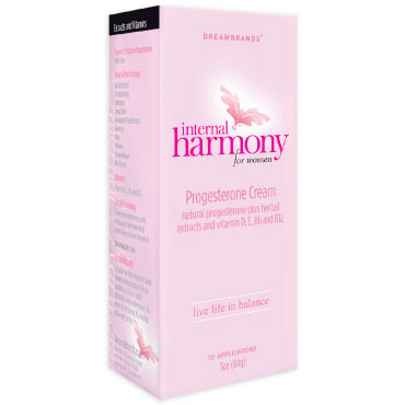 Internal Harmony Progesterone Cream, 3 oz, Dreambrands