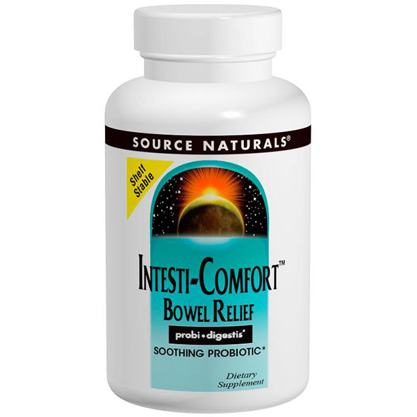 Intesti-Comfort Bowel Relief, 30 Capsules, Source Naturals