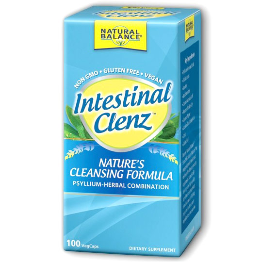 Intestinal Clenz, Colon Herbal Cleanser, 100 Vegetarian Capsules, Natural Balance