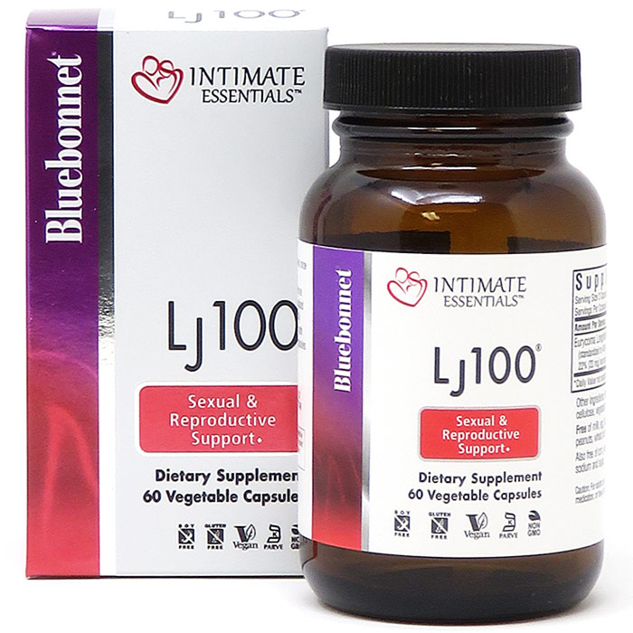 Intimate Essentials LJ100, 60 Vegetable Capsules, Bluebonnet Nutrition