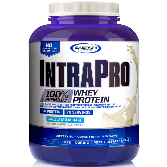 IntraPro, Whey Protein Isolate, 5 lb, Gaspari Nutrition