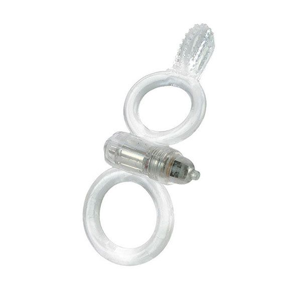 Invisible Companion 2, Triple Action Stimulator Couples Ring, California Exotic Novelties