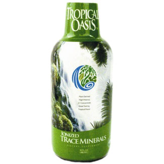 Ionized Trace Minerals, Plant Derived, 16 oz, Tropical Oasis