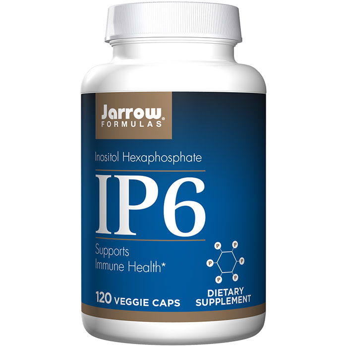 Jarrow Formulas IP6 ( Inositol Hexophosphate IP-6 ) 500 mg 120 caps, Jarrow Formulas