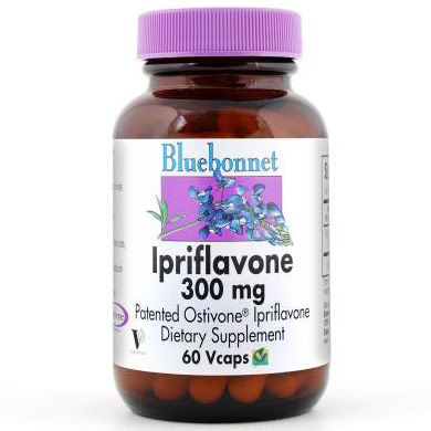 Ipriflavone 300 mg, 60 Vcaps, Bluebonnet Nutrition