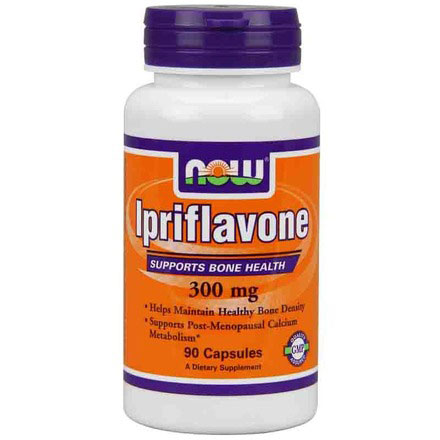 Ipriflavone 300mg 90 Caps, NOW Foods