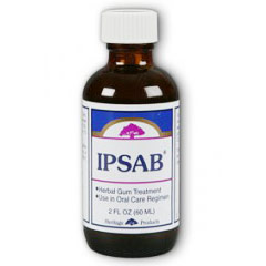 Ipsab Herbal Gum Treatment, 2 oz, Heritage Products