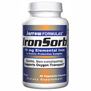 IronSorb ( Iron Sorb ) 18 mg, 60 vegetarian caps, Jarrow Formulas