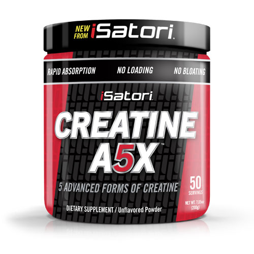 iSatori Creatine A5X, 5 Advanced Forms of Creatine, 7.05 oz (50 Servings)