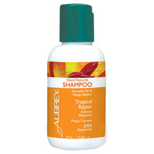 Island Naturals Shampoo, Trial / Travel Size, 2 oz, Aubrey Organics