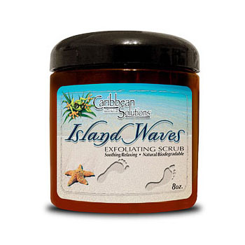 Island Waves Exfoliating Scrub, 8 oz, Caribbean Solutions