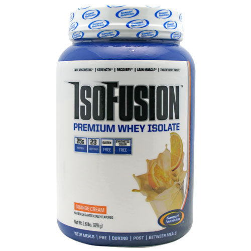 Gaspari Nutrition Gaspari Nutrition Isofusion, Premium Whey Isolate Powder, 1.6 lb