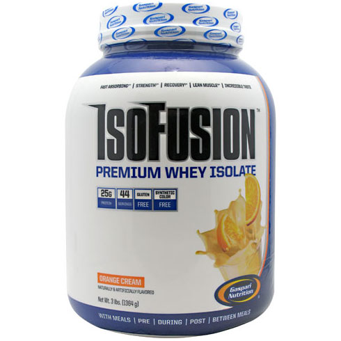 Gaspari Nutrition Isofusion, Premium Whey Isolate Powder, 3 lb