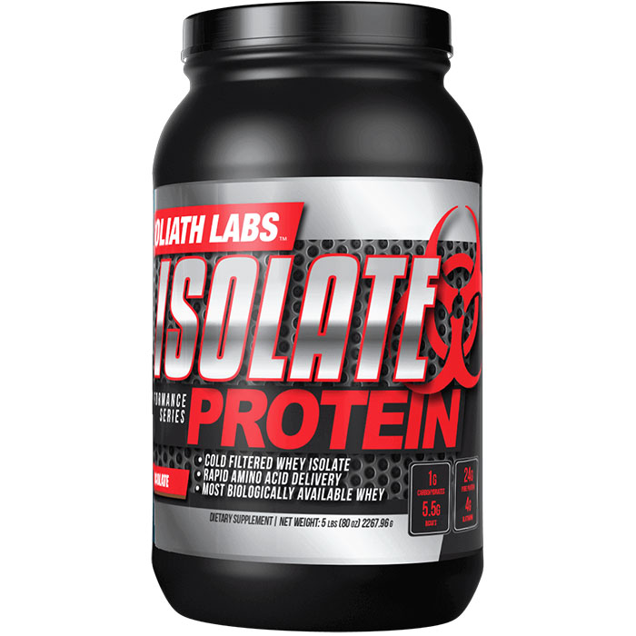 Isoloid Whey Isolate Protein, 5 lb, Goliath Labs