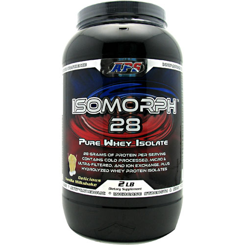 APS Nutrition IsoMorph 28 Powder, Pure Whey Isolate, 2 lb, APS Nutrition
