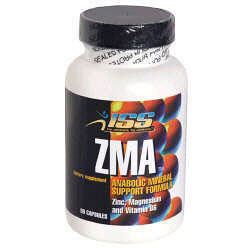 ISS ZMA Anabolic Mineral Support Formula, 90 Capsules