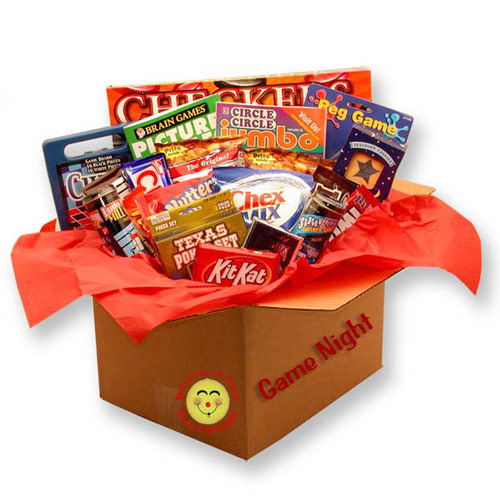 Elegant Gift Baskets Online It's a Family Game Night Care Package, Elegant Gift Baskets Online