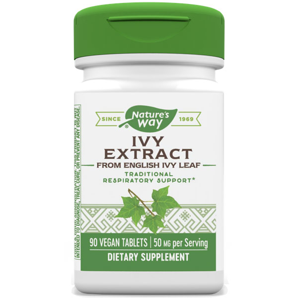 Ivy Extract, Respiratory Health, 90 Tablets, Enzymatic Therapy
