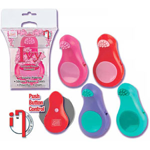 Ivy Intimate Touch Massager - Teal, California Exotic Novelties