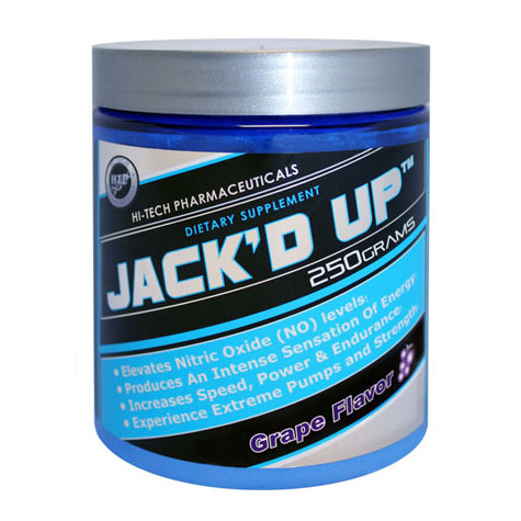 Jackd Up, Intense Pre Workout Powder, 250 g (45 Servings), Hi-Tech