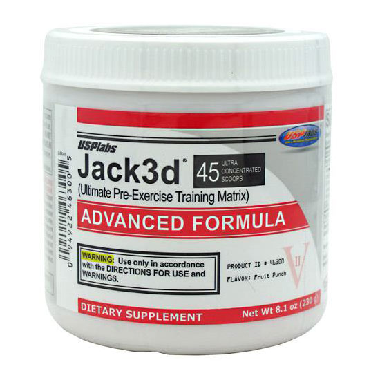 Jack3d Advanced Formula, Pre Training Matrix, 8.1 oz (45 Servings), USPLabs