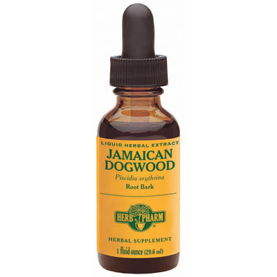 Herb Pharm Jamaican Dogwood Extract Liquid, 4 oz, Herb Pharm